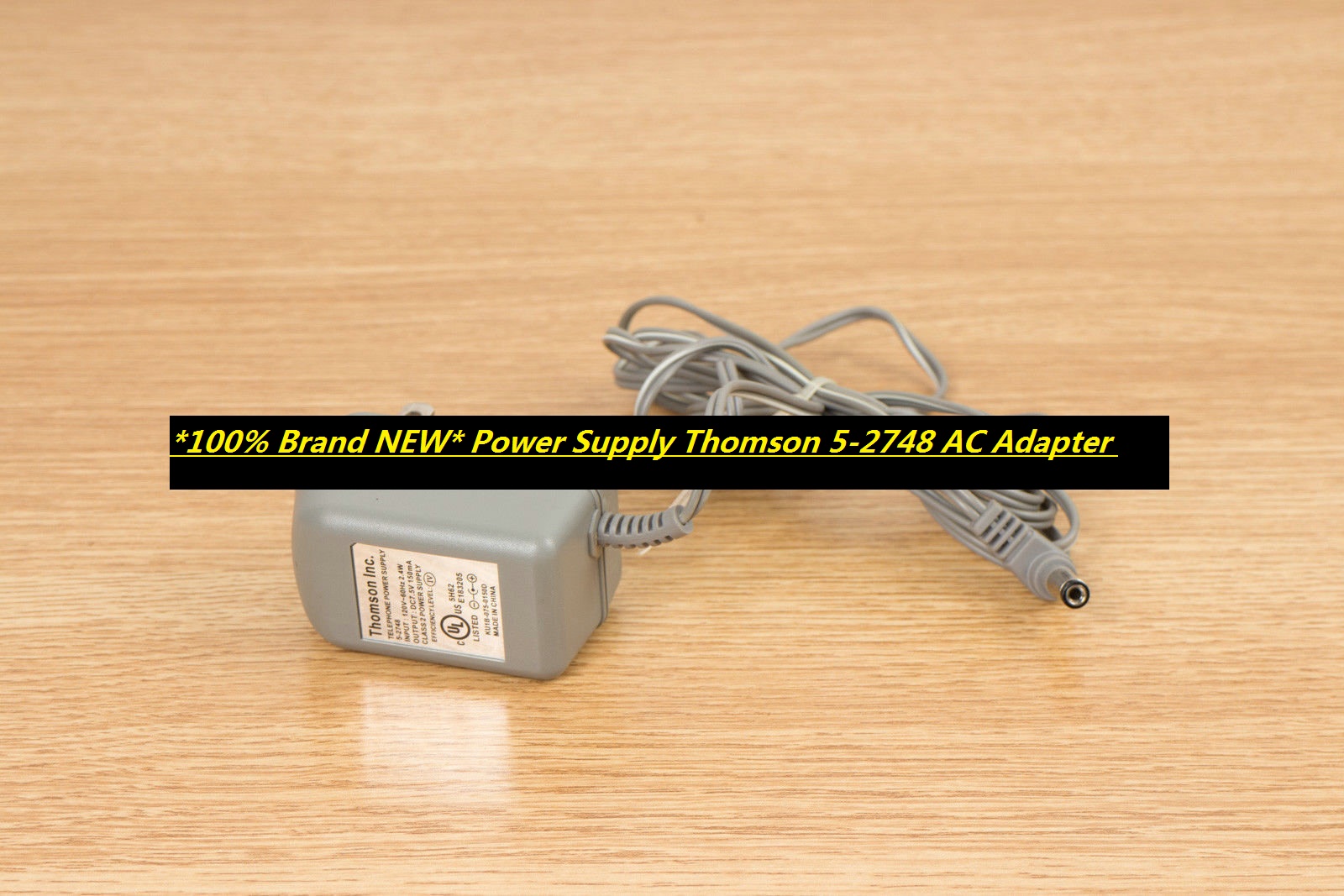 *100% Brand NEW* Power Supply Thomson 5-2748 AC Adapter
